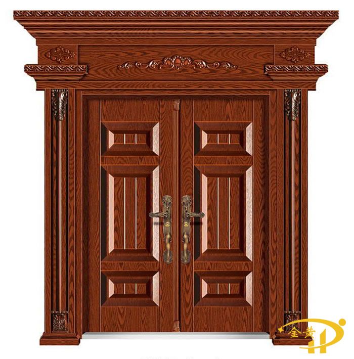 别墅锌合金模压门