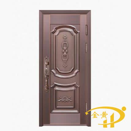 单开门铜门