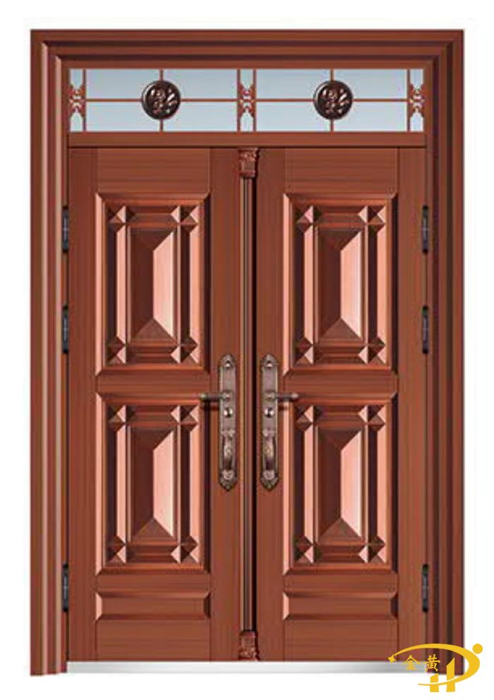 高端别墅锌合金拼接门