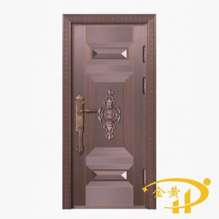 单开门铜门