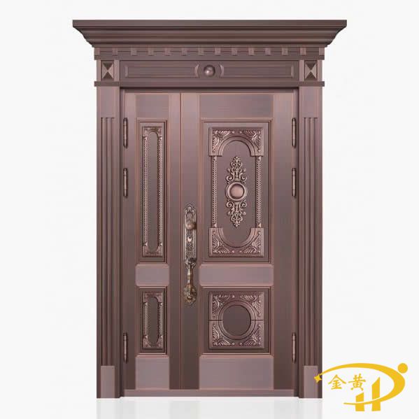 子母门铜门