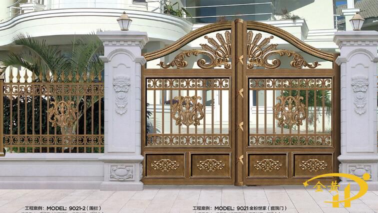 庭院铝艺大门