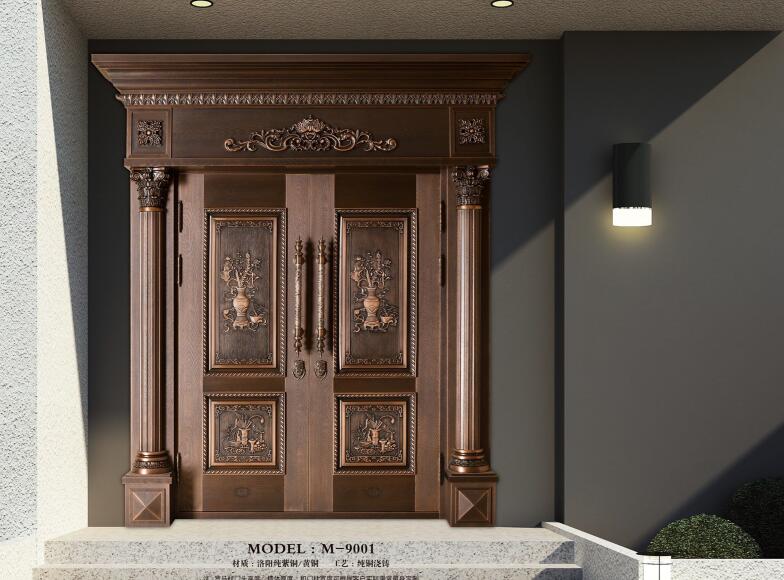 别墅铜门在日常使用中如何维护