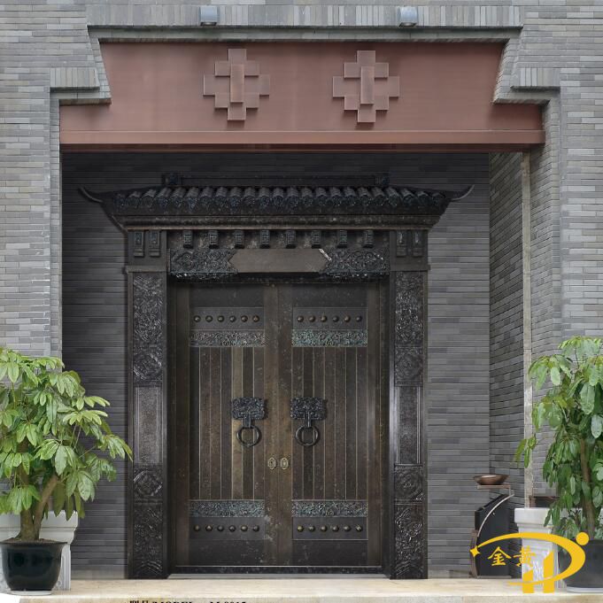别墅铜门厂家浅谈别墅铜门的艺术价值 别墅铜门厂家浅谈别墅铜门的艺术价值