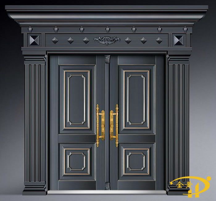 锌合金整版模压门