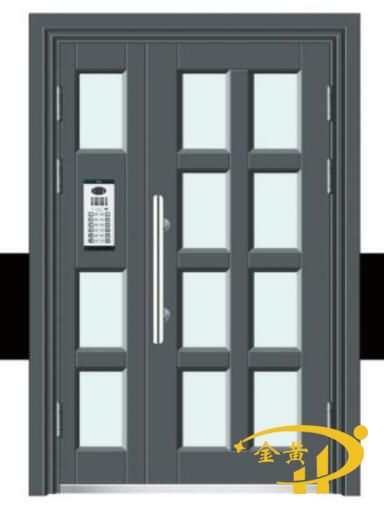 氟碳对讲楼宇门