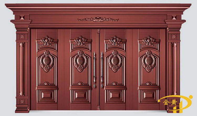 四开别墅模压门