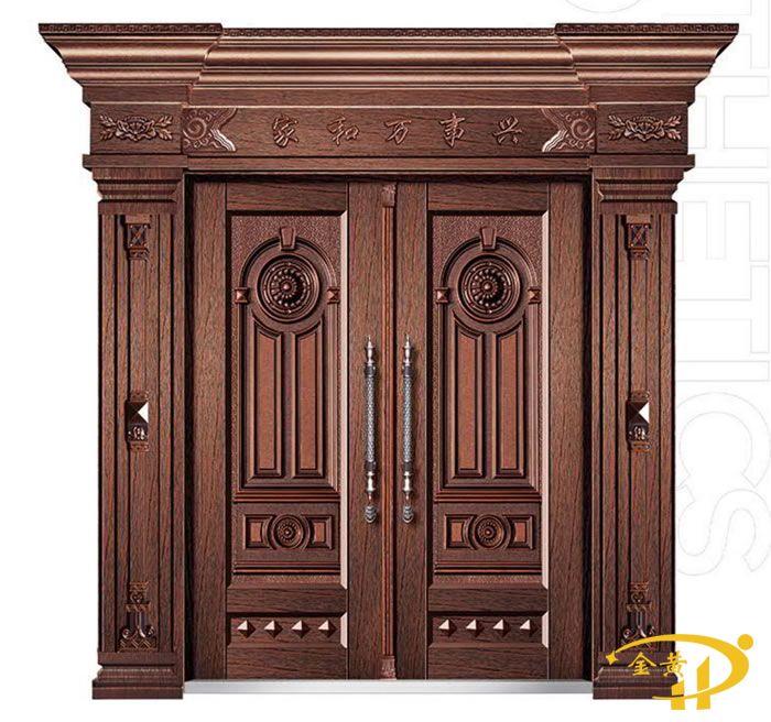 锌合金别墅拼接门