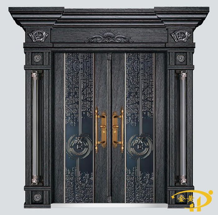 锌合金镶嵌拼接门