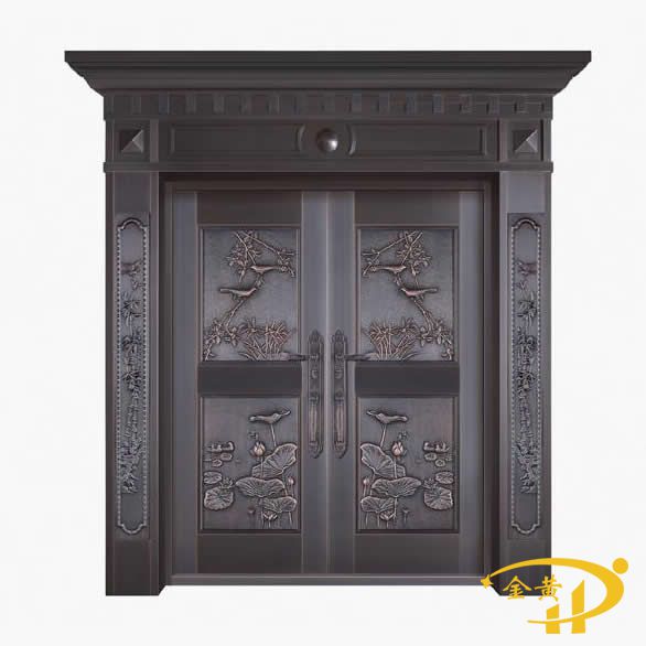 手工锻打双开门