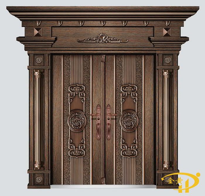 锌合金别墅拼接门