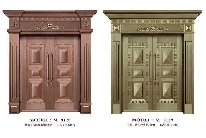 豪华别墅铜门的优势