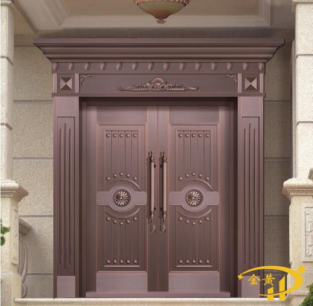 双开别墅铜门