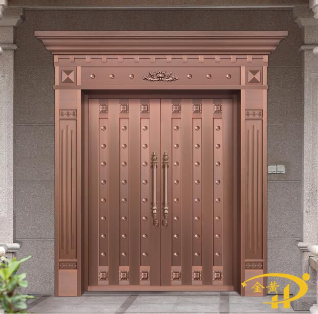别墅铜门的优点及铜锈处理和延长铜门寿命方法「权威发布」