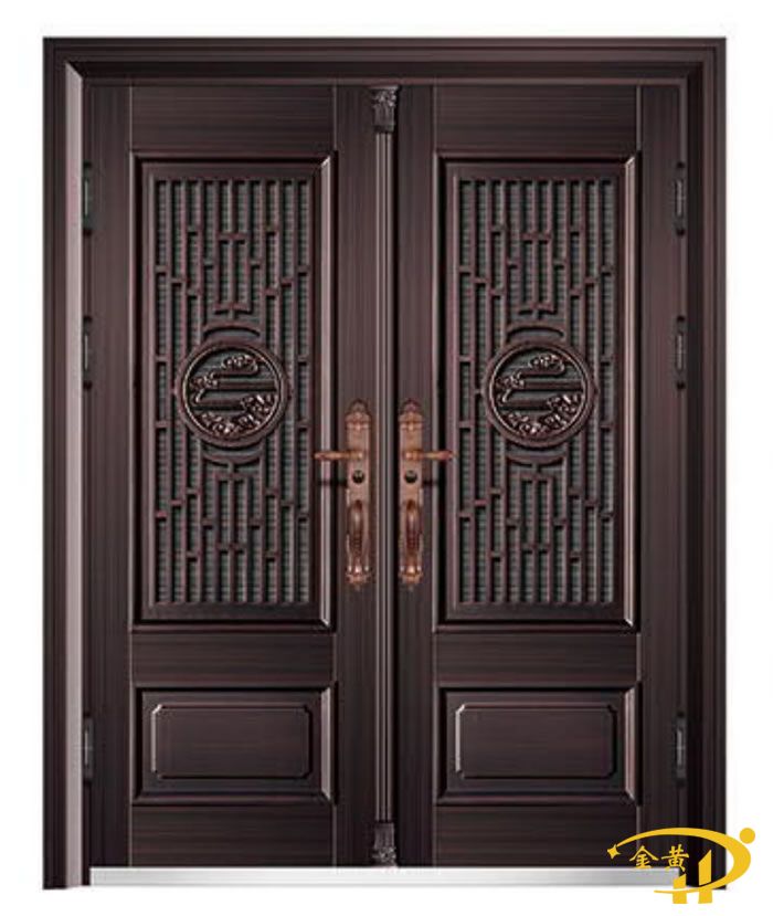 锌合金铝框拼接门中门