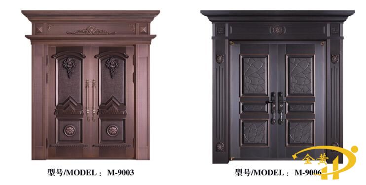 金黄铜门厂家分享购买全铜门的技巧!「权威发布」
