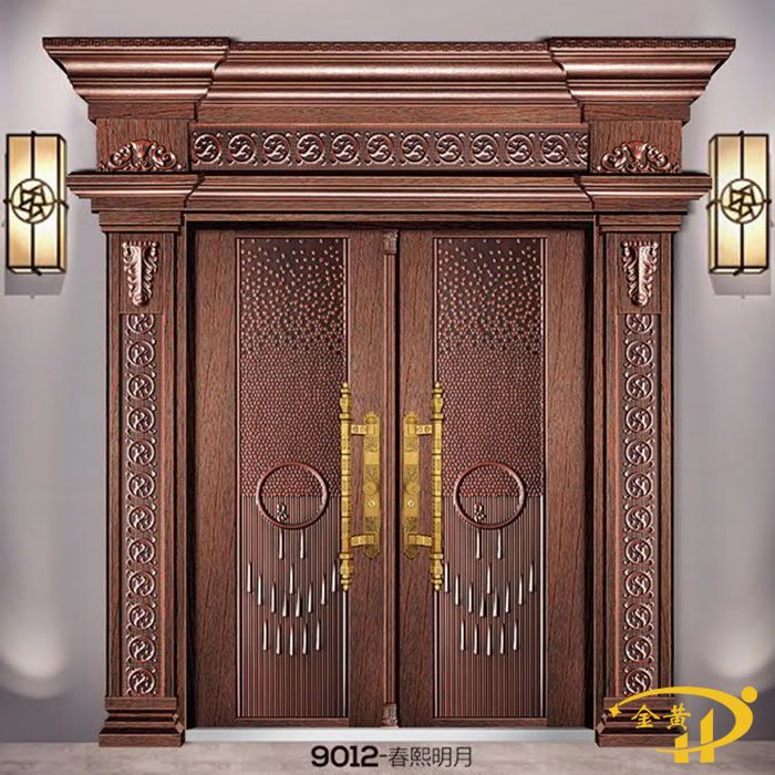 锌合金镶嵌拼接门厂家