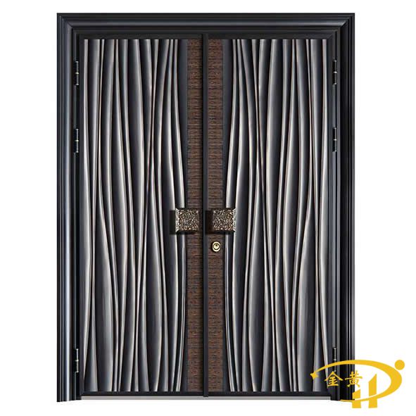 中式铸铝大门